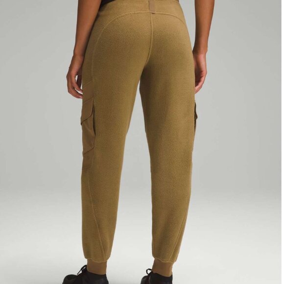Lululemon Fleece + Ripstop Cargo High-Rise Hiking Jogger *Full Length Size 10 - Picture 2 of 8